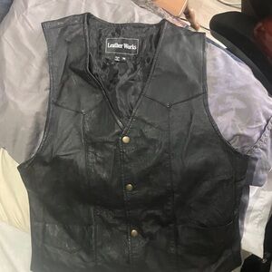 Black Men's Vest